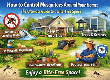 How to Control Mosquitoes Around Your Home