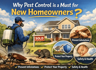 Why Pest Control is a Must for New Homeowners